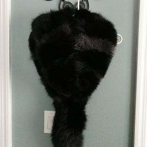 Faux fur scarf